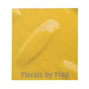 Bloc-notes en cartons jaunes