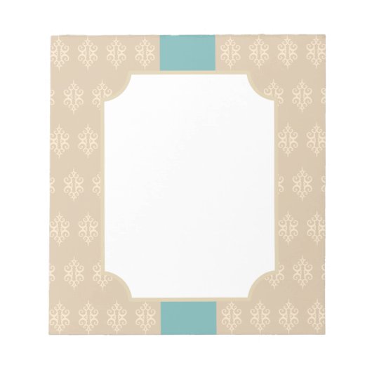 Bloc-notes en dentelle antique (Devant)