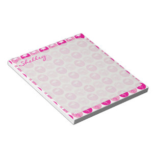 Bloc-notes en Flamant rose rose