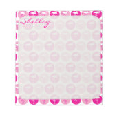 Bloc-notes en Flamant rose rose (Devant)