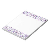 Bloc-notes en fleur floral - Bliss à bordure blanc (Tourné)