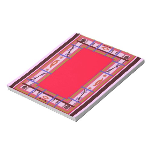 Bloc-notes en forme de courbe (Tourné)