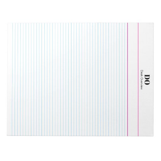 Bloc-notes en forme de micro-ordinateur à règles t (Devant)