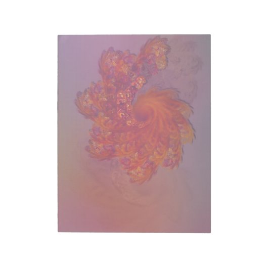 Bloc-notes en lamme Phoenix (Tourné)