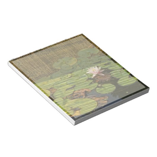bloc-notes en lime rose (Incliné)