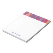 Bloc-notes en marbre coloré (Tourné)