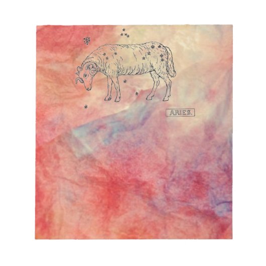 Bloc-notes en marbre rose (Devant)