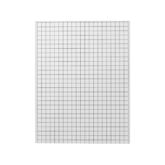 Bloc-notes en papier graphique (Tourné)