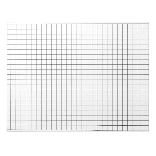 Bloc-notes en papier graphique (Devant)
