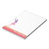 Bloc-notes en silhouette pour adolescentes Balleri (Tourné)