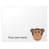 Bloc-notes en tête de singe (Devant)