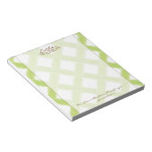 Bloc-notes en treillis de chaux avec devis (Incliné)