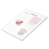 Bloc-notes Enfants Gratitude Lapin Rose Empreintes (Incliné)