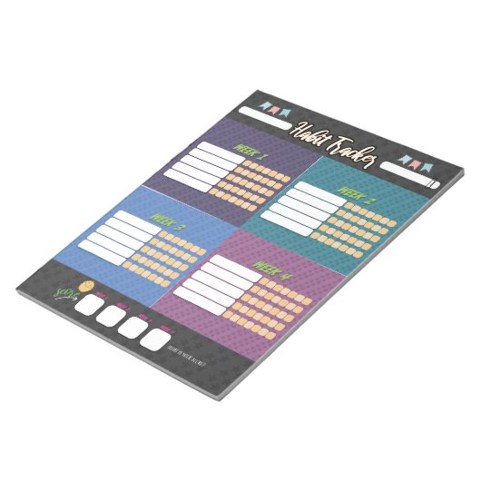 Bloc-notes ENFANTS HABIT TRACKER (Incliné)