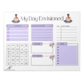 Bloc-notes envisagé : Conception 1 (Devant)