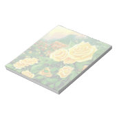 Bloc-notes Escalade Roses Jaunes (Tourné)