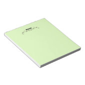 Bloc-notes esthétique à vigne minimaliste (Incliné)