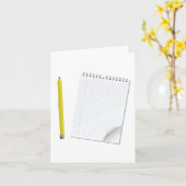 Bloc-Notes Et Cartes De Notes Papier (Fleur jaune)