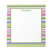 Bloc-notes étroit multibande (Devant)