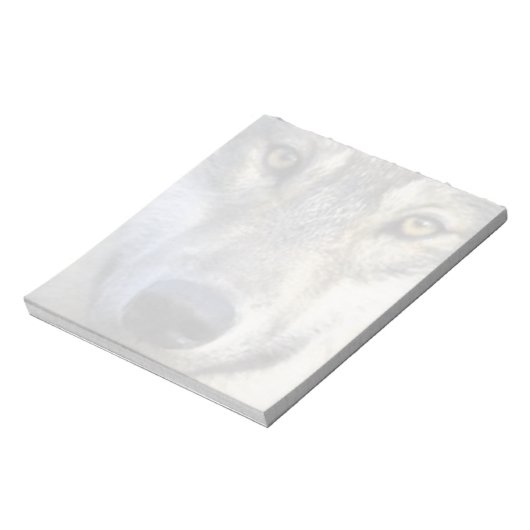 Bloc-notes face Wolf 5.6x6" (Tourné)