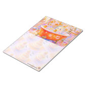 Bloc-notes fantôme mignon de baignoire (Incliné)