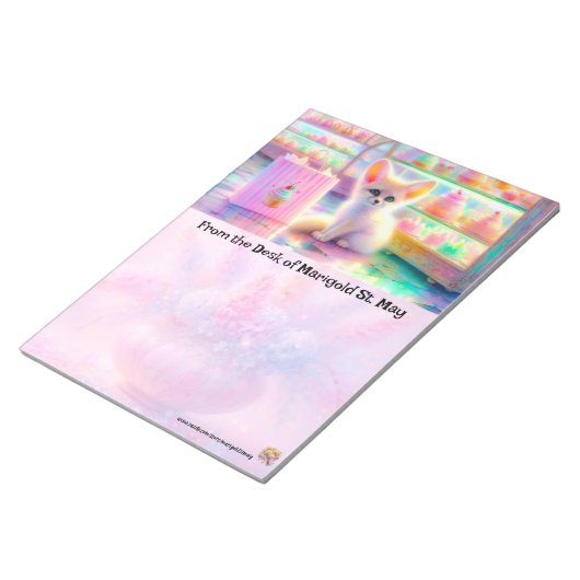 Bloc-notes Fennec Fox (Incliné)