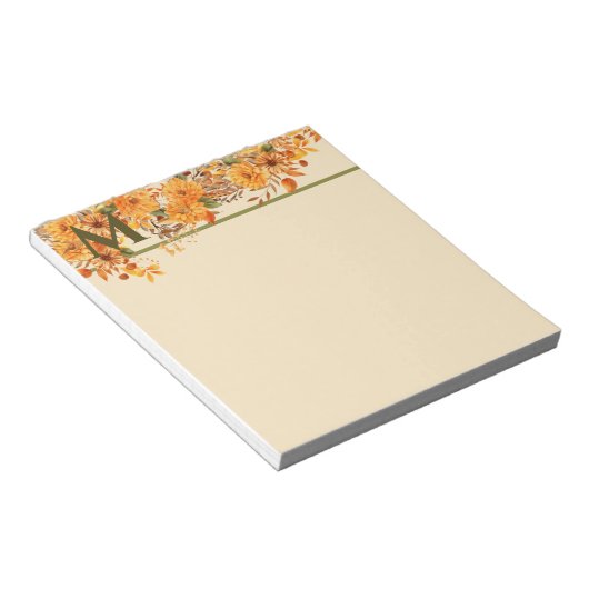Bloc-notes festif d'automne (Incliné)