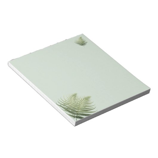 Bloc-notes Feuillage de Fougère (Incliné)