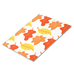 Bloc-notes feuille d'automne
