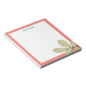 Bloc-notes Feuilles aquarelle (Incliné)
