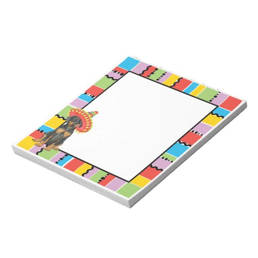 Bloc-notes Fiesta Doberman Pinscher (Tourné)