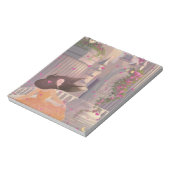 Bloc-notes Fille dansant près du château (Tourné)