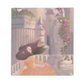 Bloc-notes Fille dansant près du château (Devant)