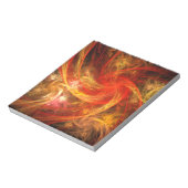Bloc-notes Firestorm Nova Abstrait Art (Tourné)