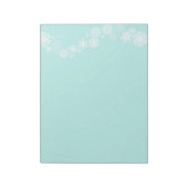 Bloc-notes - Flammes de neige de Noël (Tourné)