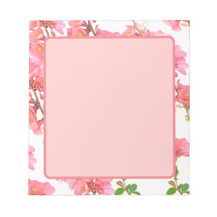 Bloc-notes Fleur de Sakura Rose