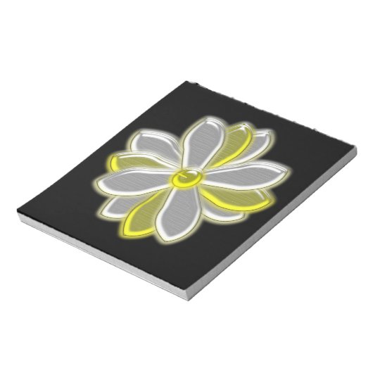Bloc-notes Fleur Faisant pâle (Tourné)
