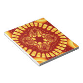 Bloc-notes Fleur Feu (Incliné)