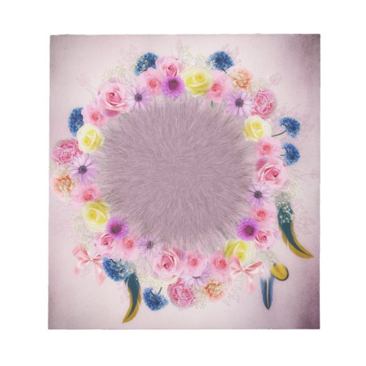 Bloc-notes Fleurs (Devant)