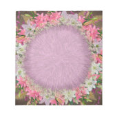 Bloc-notes Fleurs (Devant)