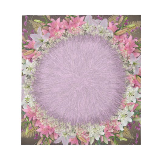 Bloc-notes Fleurs (Devant)