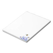 Bloc-notes Fleurs de printemps et abeilles volante (Tourné)