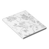 Bloc-notes | Fleurs personnalisées | 40 pages déta (Incliné)