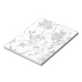 Bloc-notes | Fleurs personnalisées | 40 pages déta (Tourné)