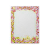 Bloc-notes floral (Tourné)