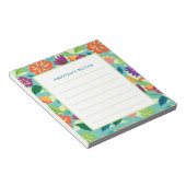 Bloc-notes floral (Incliné)
