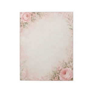 Bloc-notes floral
