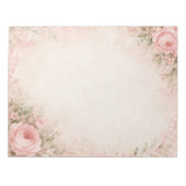 Bloc-notes floral (Devant)