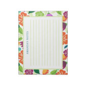 Bloc-notes floral (Tourné)