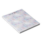 Bloc-notes floral coloré pour pierres précieuses (Incliné)